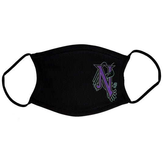 Nelson N Symbol Logo Face Mask Front