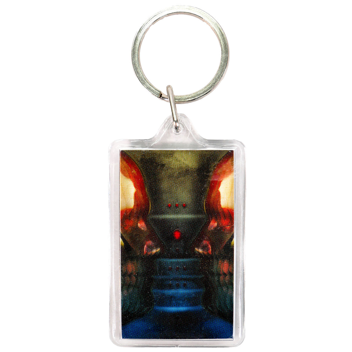 Korn The Paradigm Shift Plastic Key Chain Back
