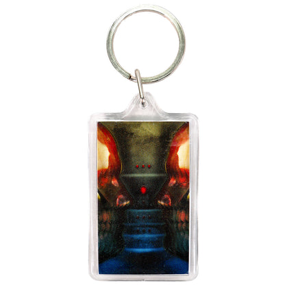 Korn The Paradigm Shift Plastic Key Chain Back