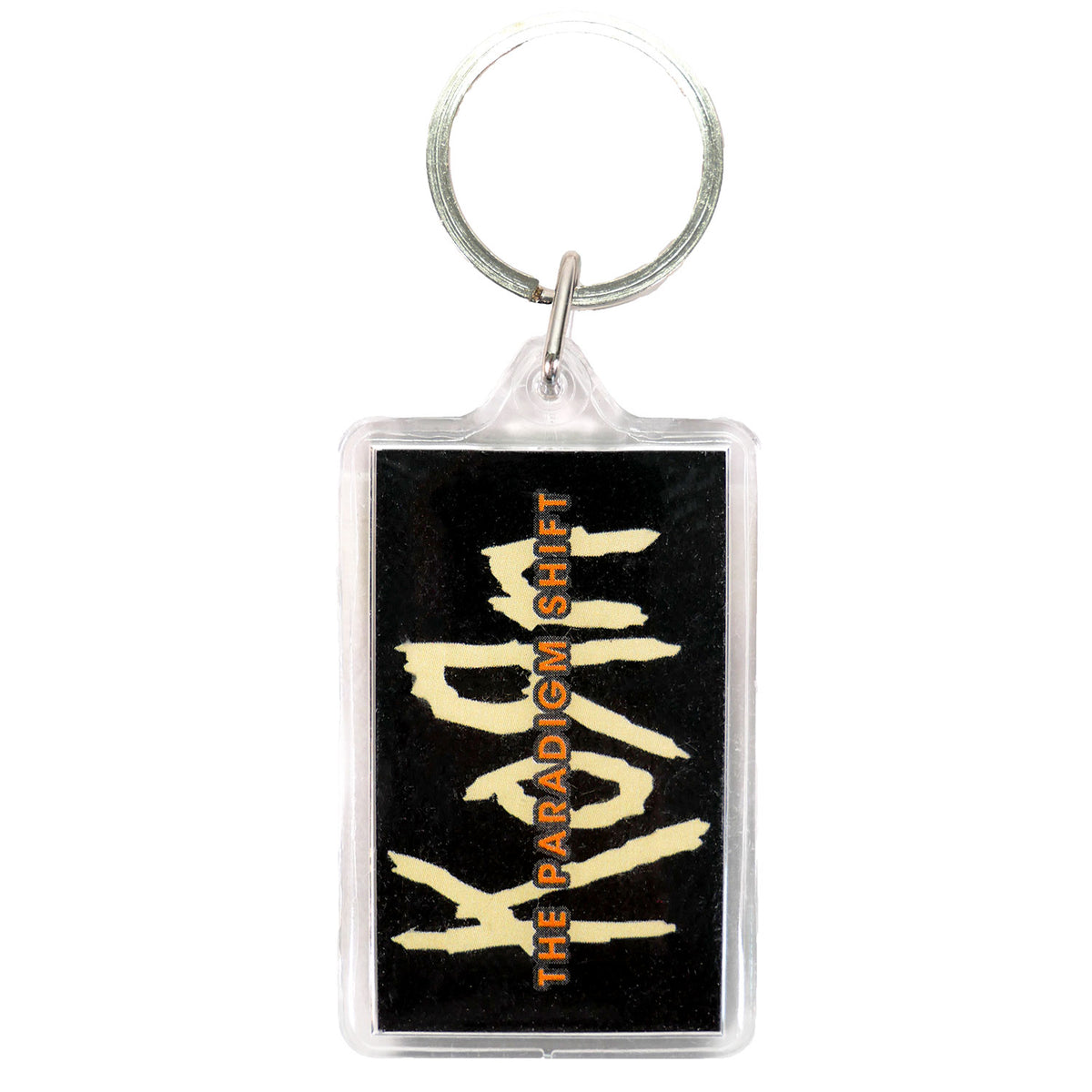 Korn The Paradigm Shift Plastic Key Chain Front