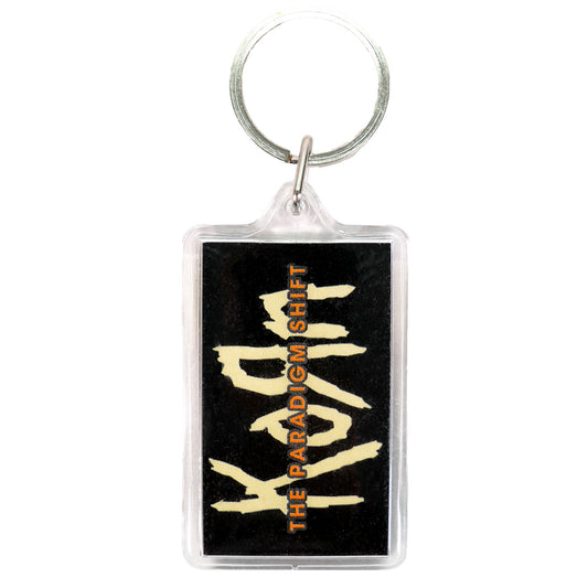 Korn The Paradigm Shift Plastic Key Chain Front