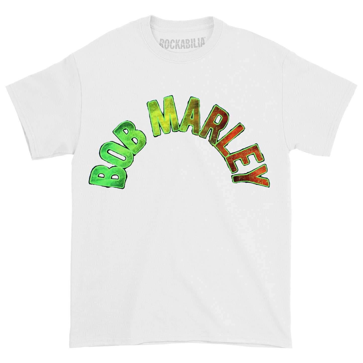 Bob Marley Arched Logo T-shirt Front