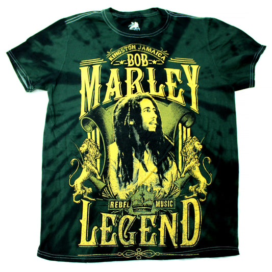 Kingston Jamaica Rebel Music Legend Tie Dye T-shirt