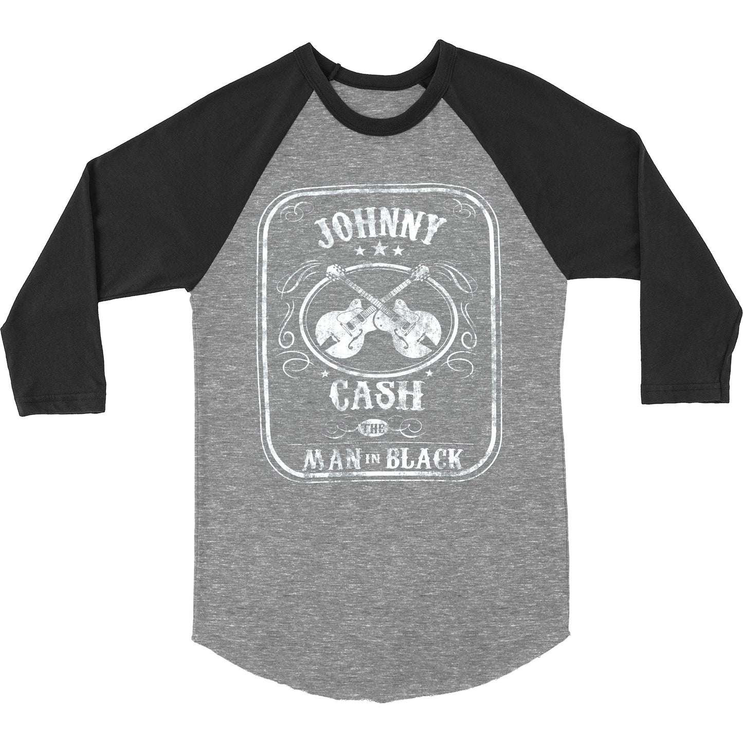 Vintage Distressed The Man In Black Baseball Jersey