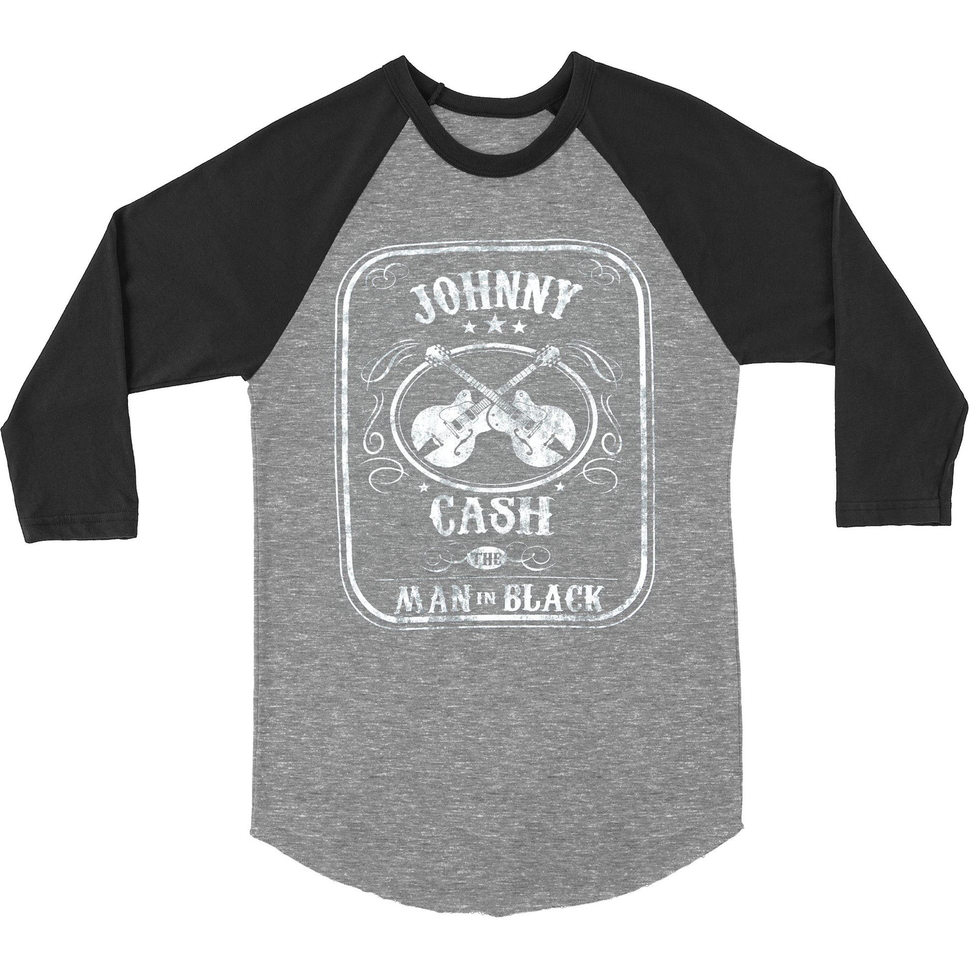 Vintage Distressed The Man In Black Baseball Jersey