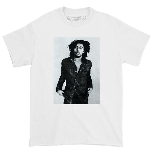 Bob Marley Hands In Pockets Tee T-shirt Front