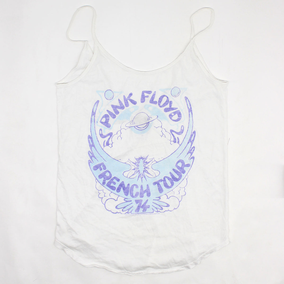 Pink Floyd French Tour 74 by Junk Food Junior Top Front