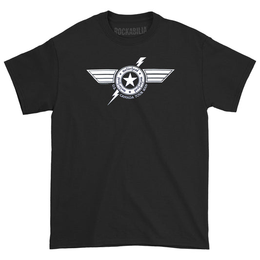 Motorhead Winged Bolt 09 Tour Tee T-shirt Front