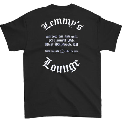 Motorhead England Lemmy's Lounge Tee T-shirt