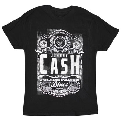 Johnny Cash Folsom Prison Blues Original American Music T-shirt