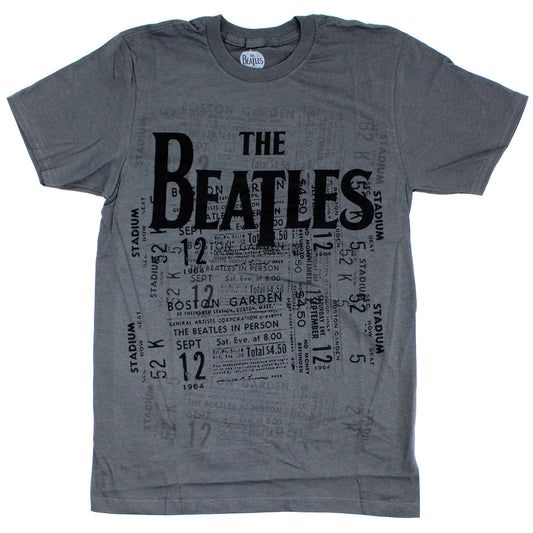 Beatles Tickets All Over Print Tee T-shirt Front
