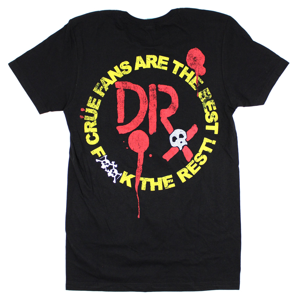 Motley Crue Dr. Feelgood 30th Anniversary Tee T-shirt Back