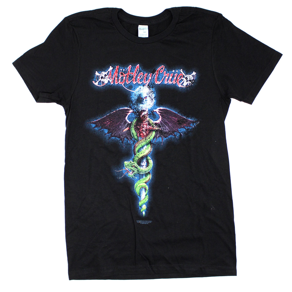 Motley Crue Dr. Feelgood 30th Anniversary Tee T-shirt Front
