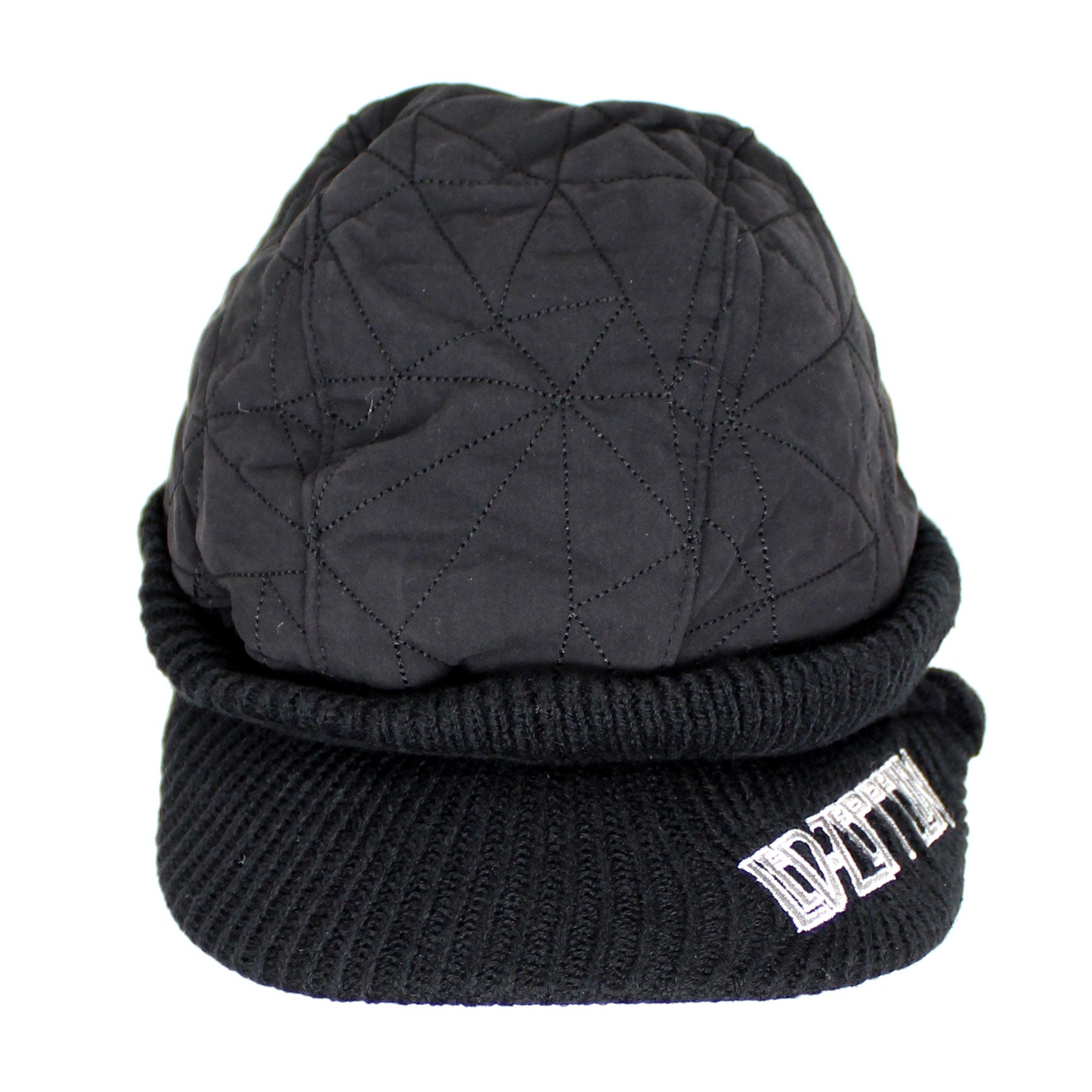 Quilted Billed Beanie Beanie