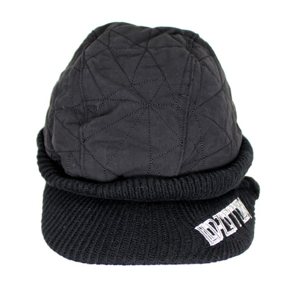 Quilted Billed Beanie Beanie