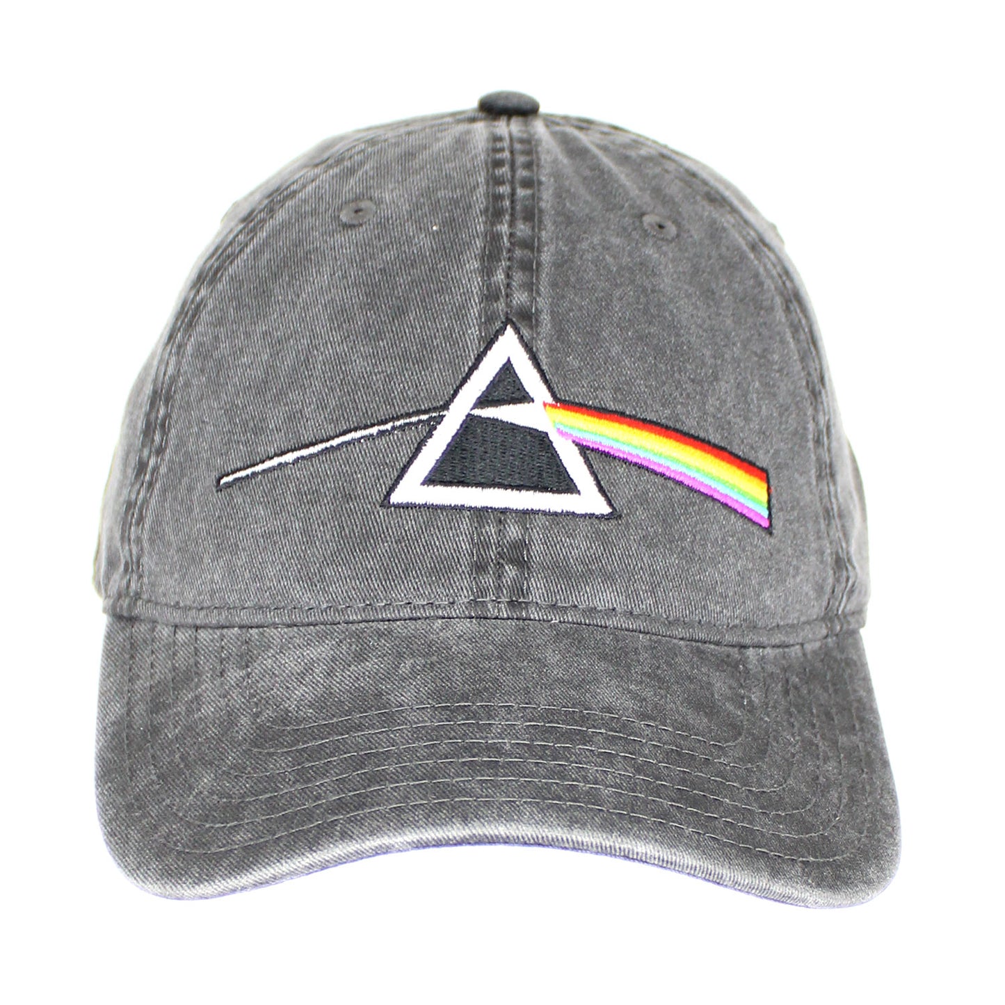 Pink Floyd Charcoal Prism Baseball Cap Front