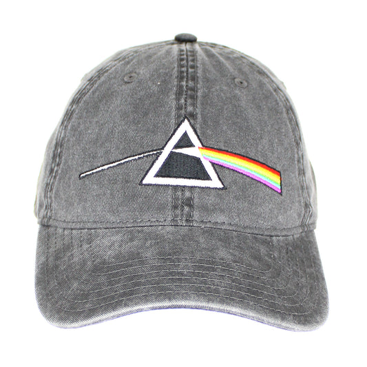 Pink Floyd Charcoal Prism Baseball Cap Front