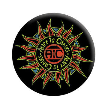 Alice In Chains Sun Button Front