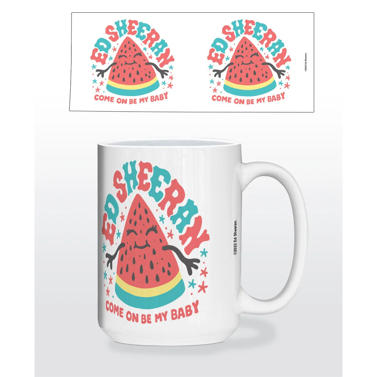Ed Sheeran Come On Be My Baby Coffee Mug Front
