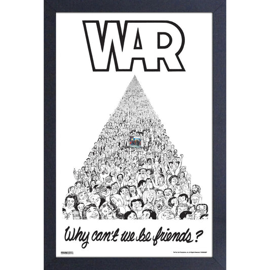 Friends- People Pyramid Framed Wall Art