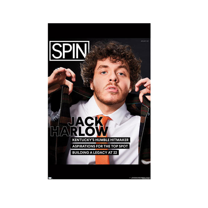 Jack Harlow SPIN Magazine 21 Domestic Poster Front