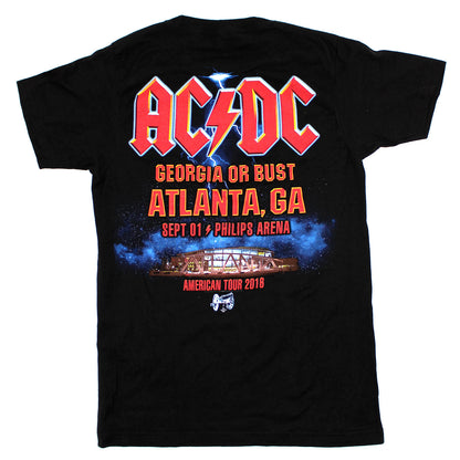 AC/DC Atlanta Ain't A Bad Place To Be T-shirt Back
