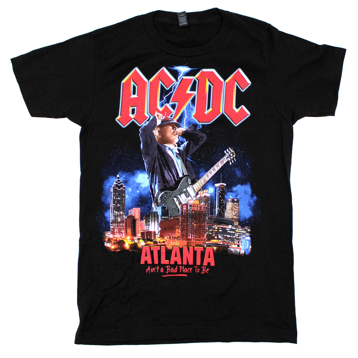 AC/DC Atlanta Ain't A Bad Place To Be T-shirt Front