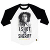 I Shot The Sheriff Raglan Baseball Jersey