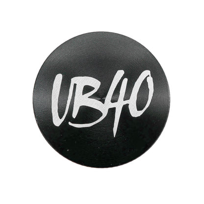 UB40 Logo Grinder Front