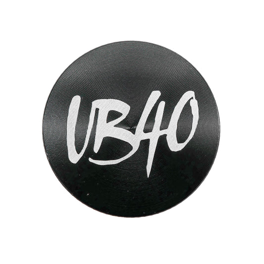 UB40 Logo Grinder Front