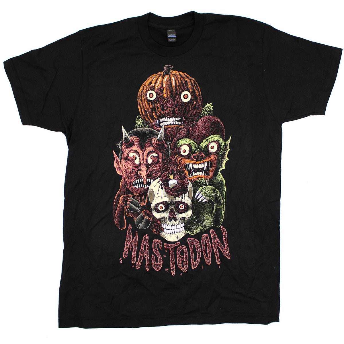 Mastodon Creep Collective Halloween 2017 T-shirt Front