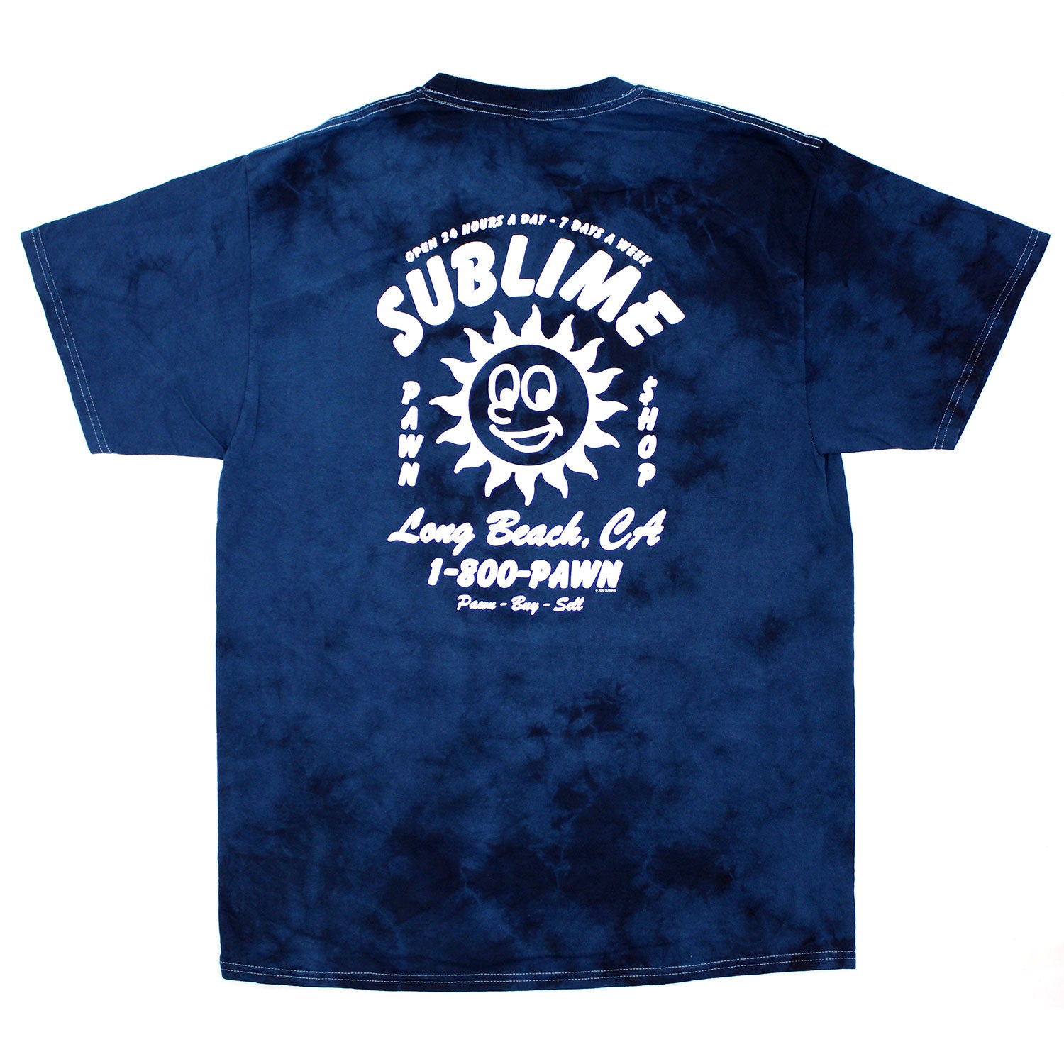 Sublime Pawn Tie Dye Tee Tie Dye T-shirt Back