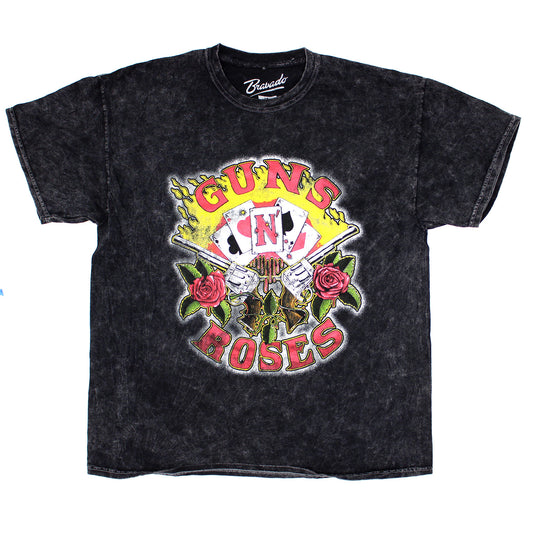 Guns N Roses Cards Vintage T-shirt Front