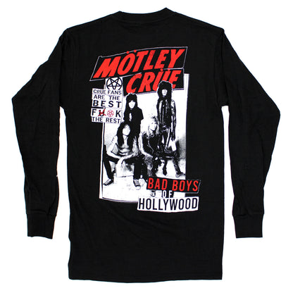 Motley Crue Bad Boys Of Hollywood Long Sleeve Back