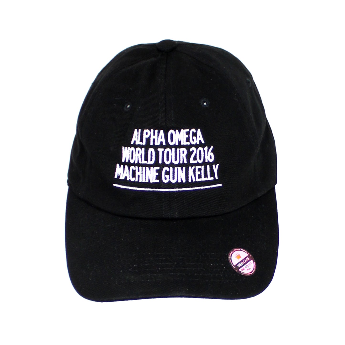 Machine Gun Kelly (Music) Alpha Omega World Tour 2016 Baseball Cap Front