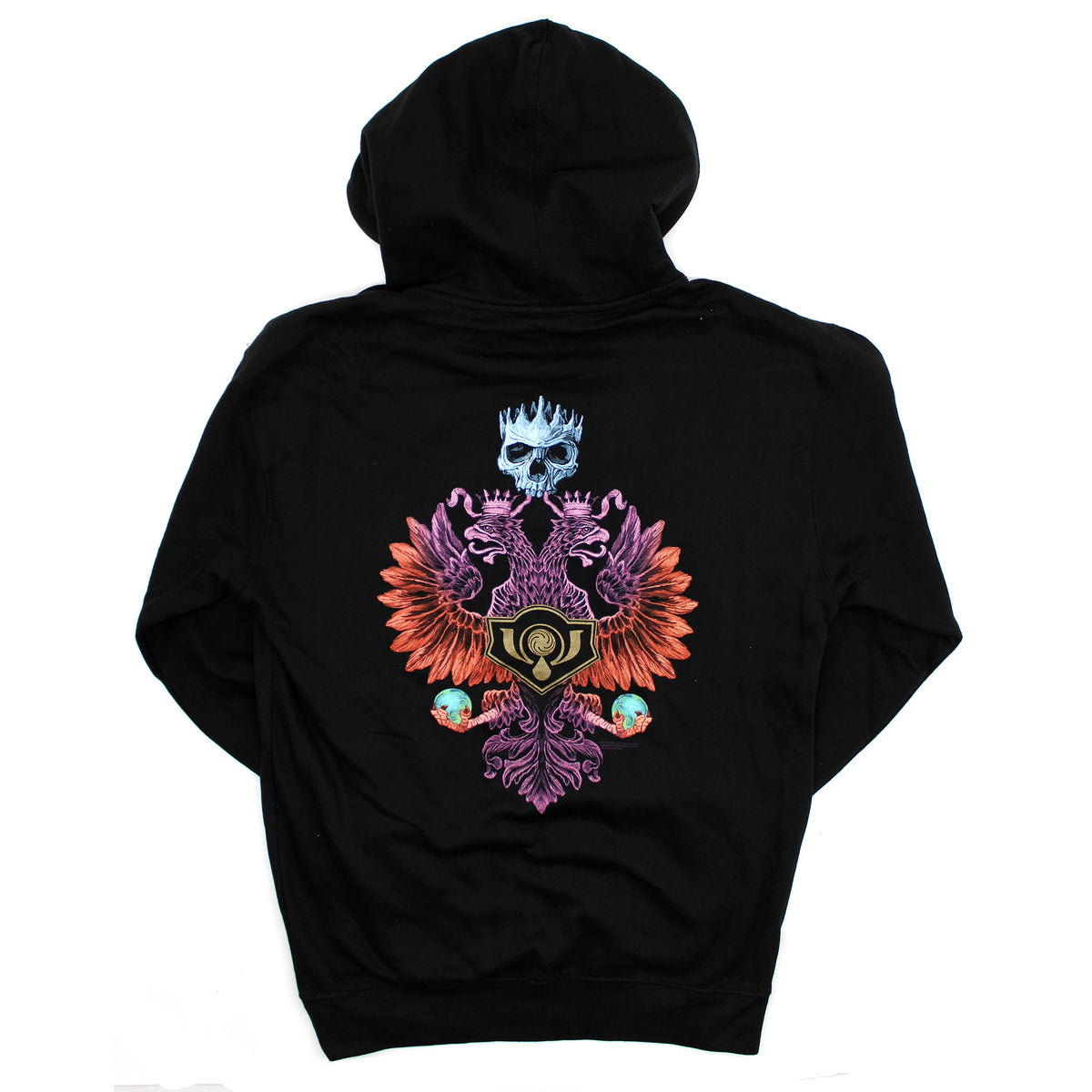 Mastodon Crack The Skye Pull Over Hooded Fleece Hooded Sweatshirt Back
