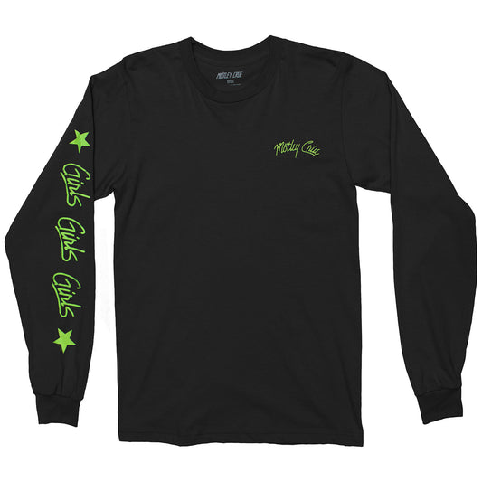 Motley Crue 855-580-CRUE Long Sleeve Front