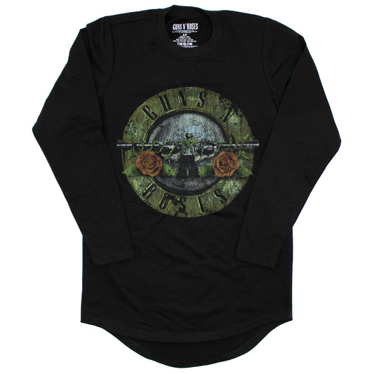 Distressed Logo Ultra Thick Long Sleeve Tee Long Sleeve