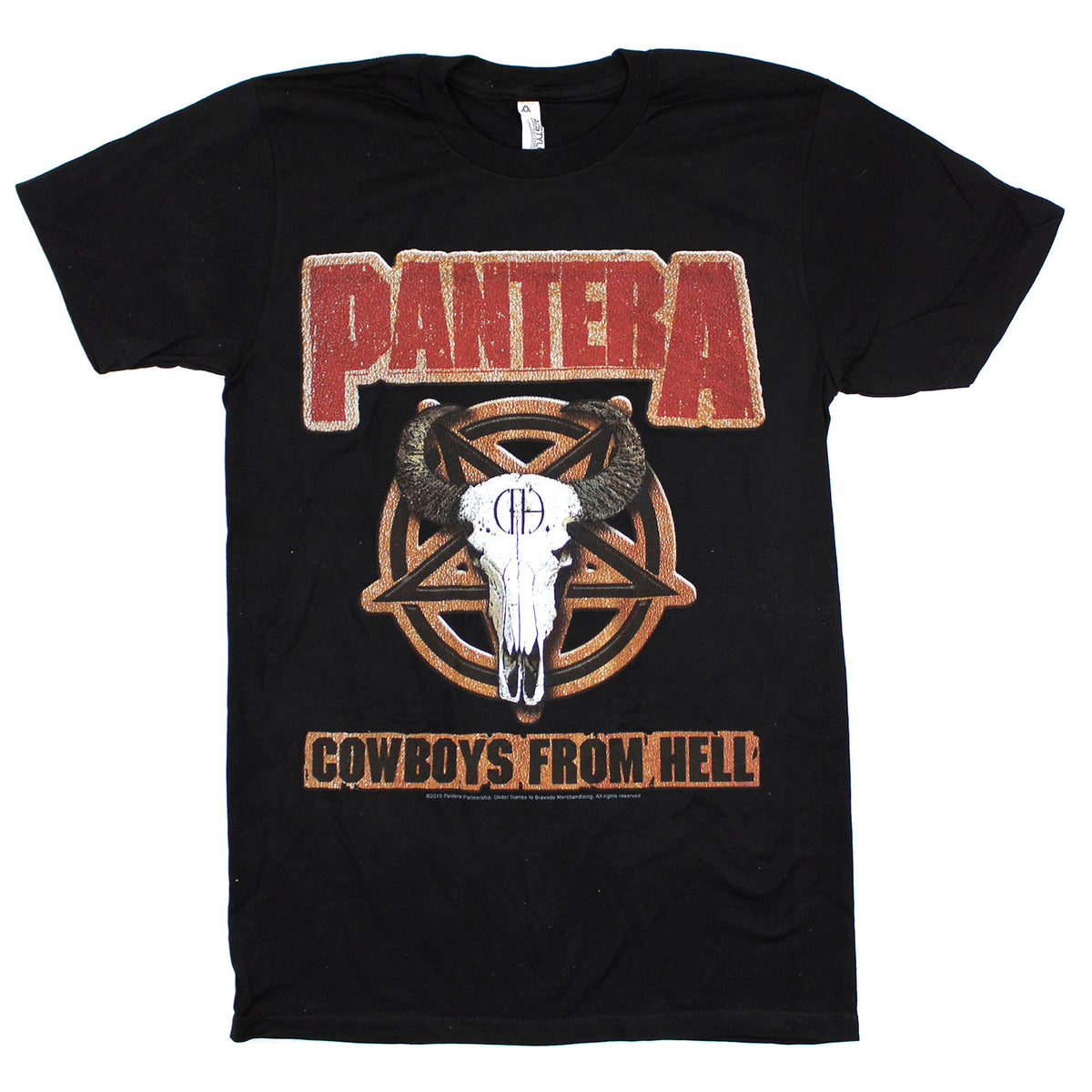 Pantera Leather Patch Tee T-shirt Front