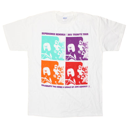 Jimi Hendrix 2011 Tribute Tour Tee T-shirt Front