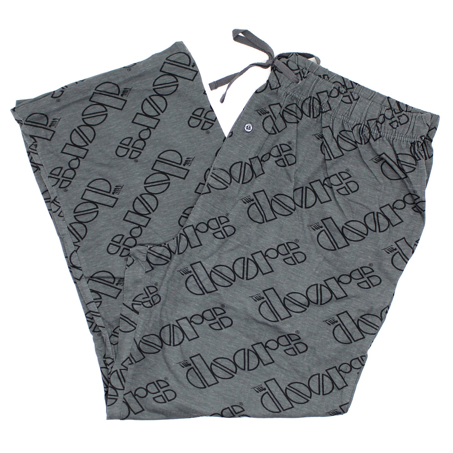 Doors Logos All Over Print Pajama Pants Lounge Pants Front