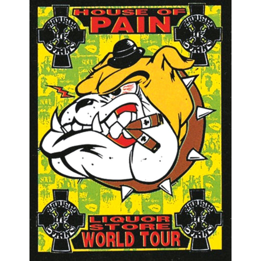 House Of Pain Bulldog Poster Flag Front