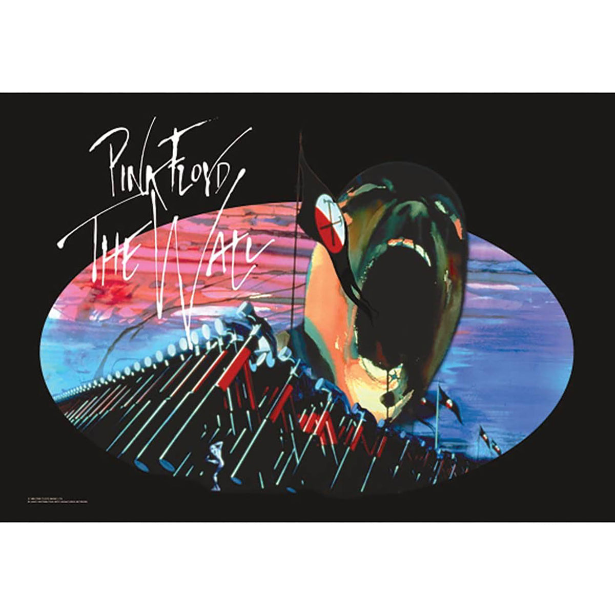 Pink Floyd Hammers Poster Flag Front