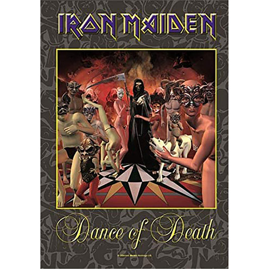 Iron Maiden Dance of Death Poster Flag Front