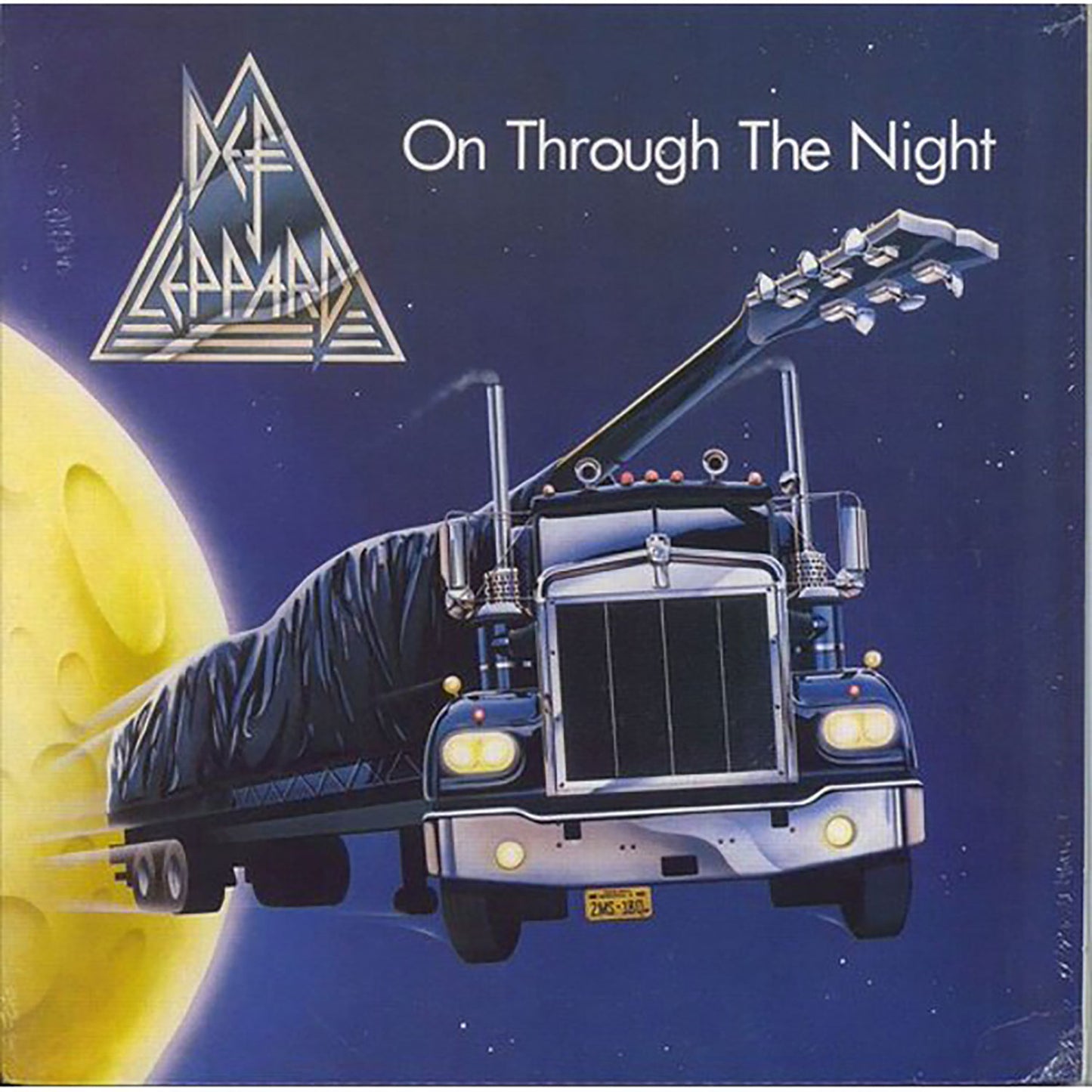 Def Leppard On Through The Night Poster Flag Front