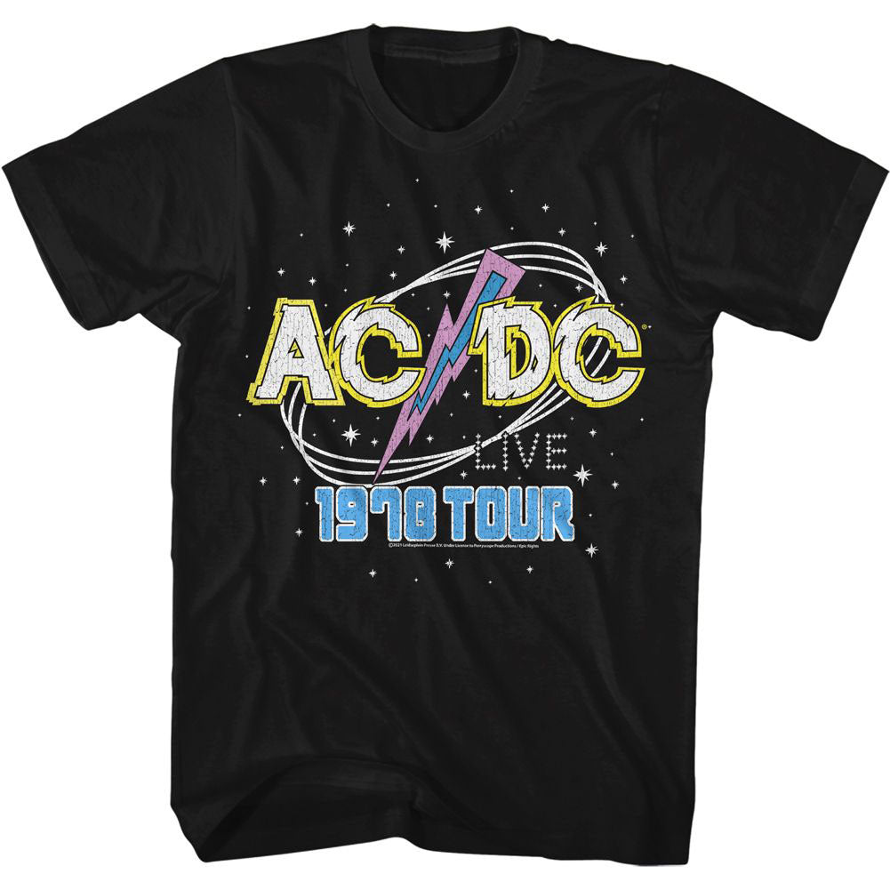 AC/DC 1978 Tour T-shirt Front