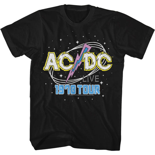 AC/DC 1978 Tour T-shirt Front