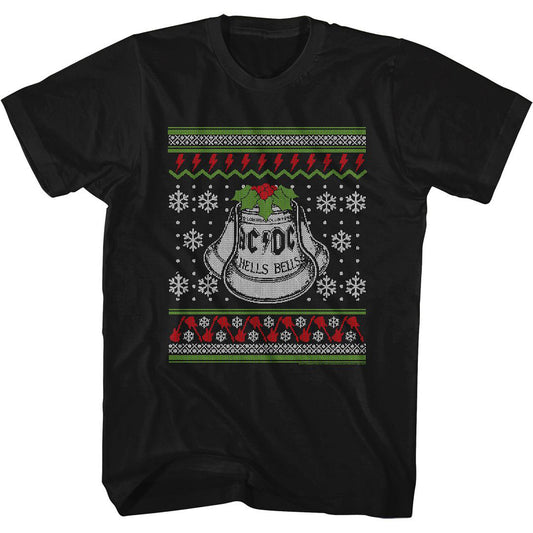 AC/DC Tacky Christmas Sweater T-shirt Front