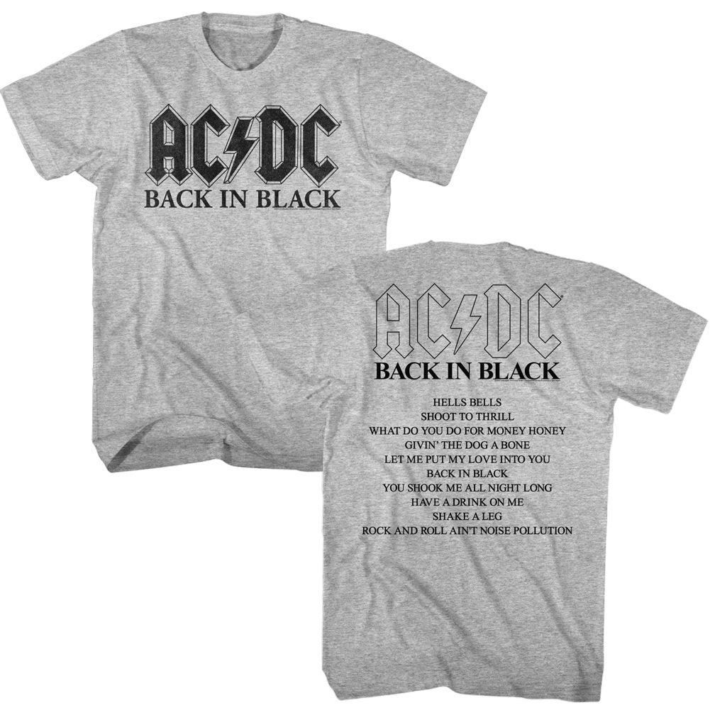 AC/DC Bnb Album T-shirt Front