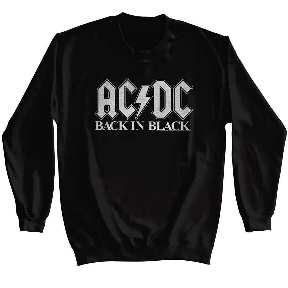 AC/DC Back In Black 2 Sweatshirt Front